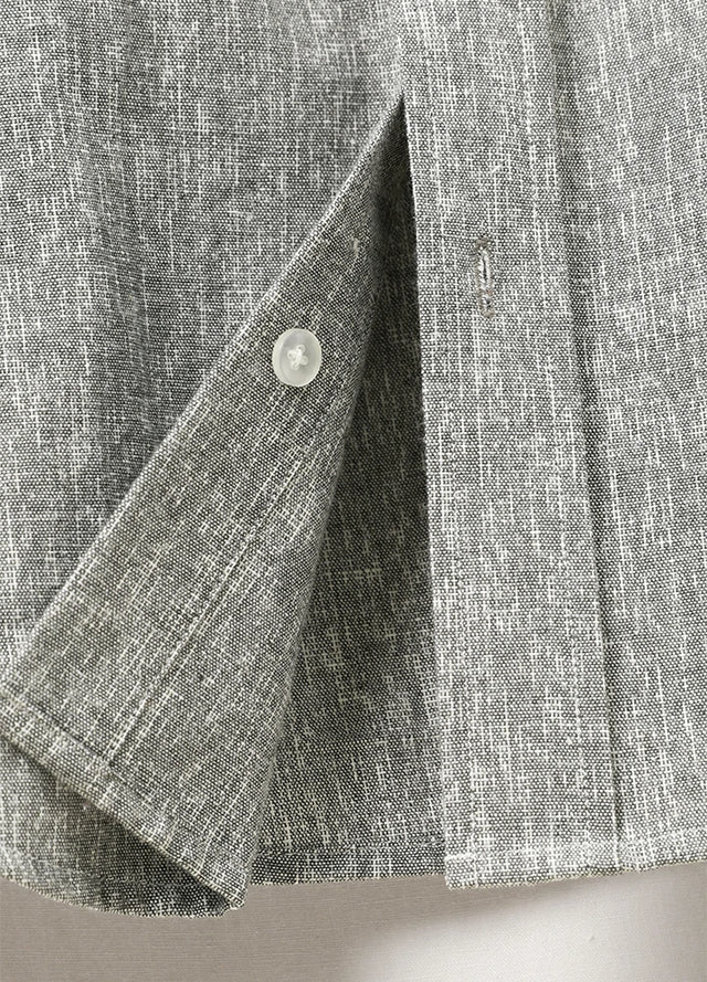 Men's Urban Linen Cotton Short Sleeve Shirt