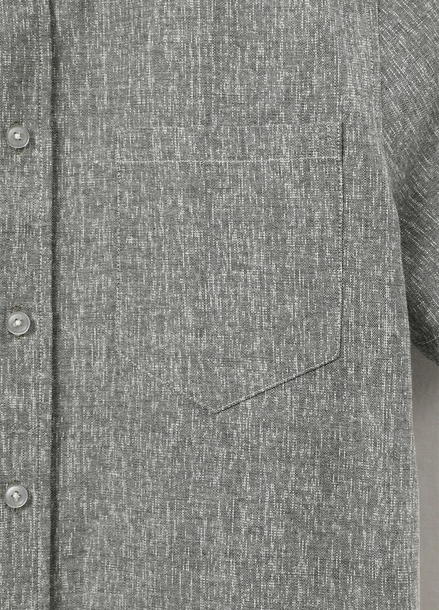 Men's Urban Linen Cotton Short Sleeve Shirt