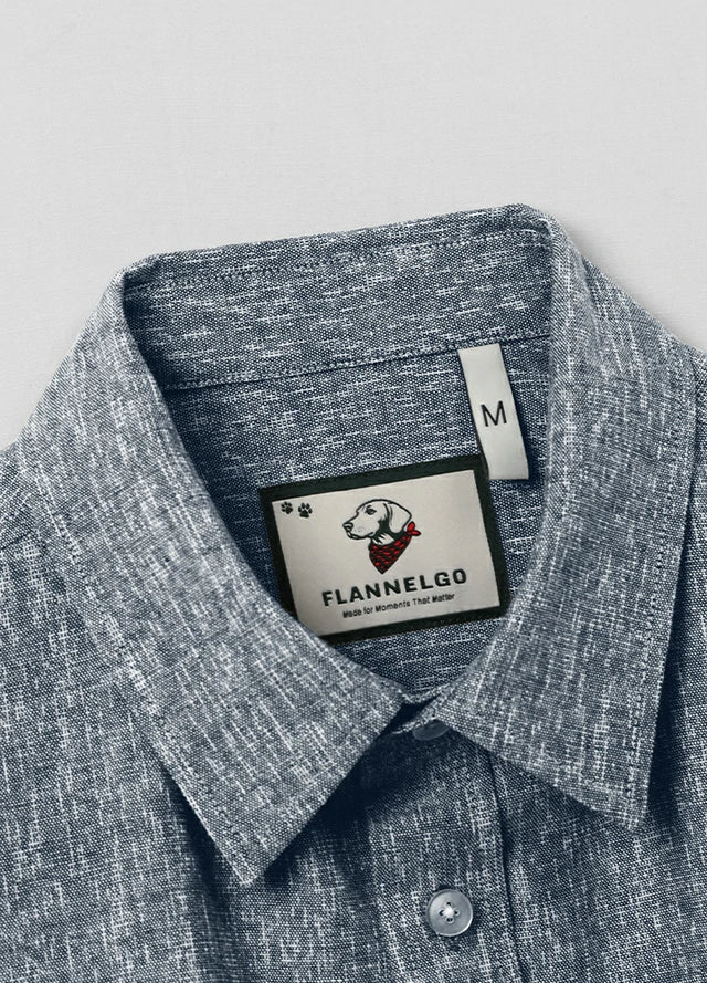 Men's Urban Linen Cotton Short Sleeve Shirt