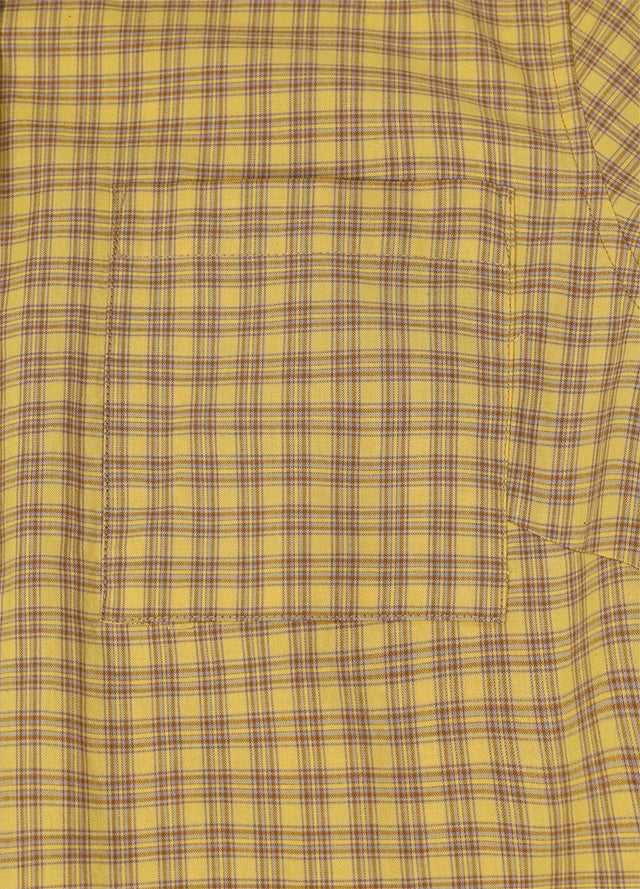 Women's Short-Sleeve Plaid Shirt