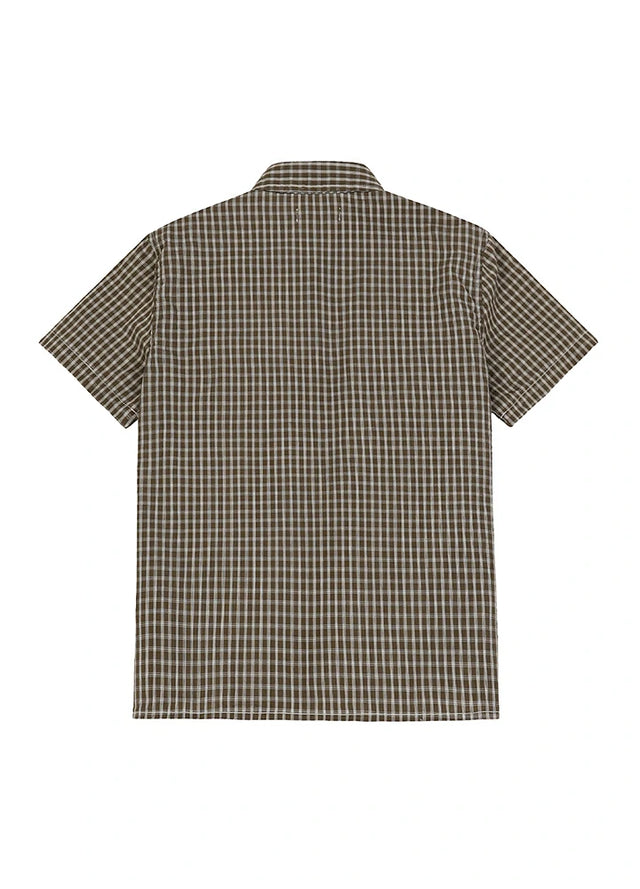 Kids Button Up Short Sleeve Shirt