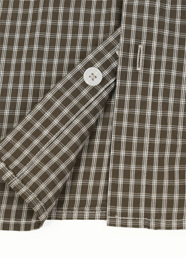 Kids Button Up Short Sleeve Shirt