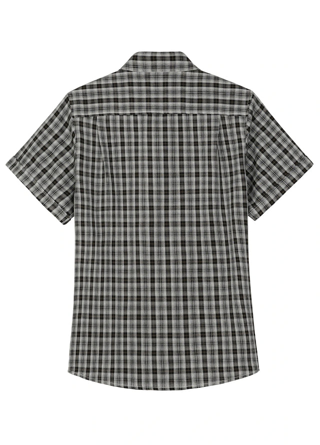 Women's Summer Nostalgia Plaid Short Sleeve Shirt