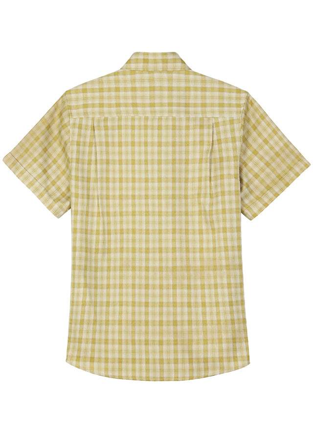 Women's Summer Nostalgia Plaid Short Sleeve Shirt