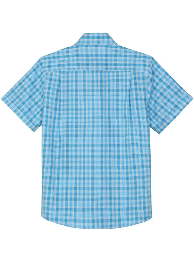 Men's Summer Nostalgia Plaid Short Sleeve Shirt