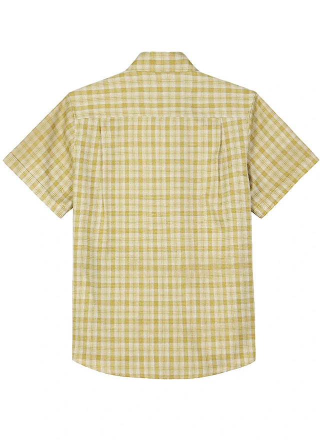 Men's Summer Nostalgia Plaid Short Sleeve Shirt