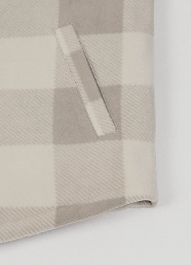 Kids Warm Quilted Lined Snap Button Shirt Jacket