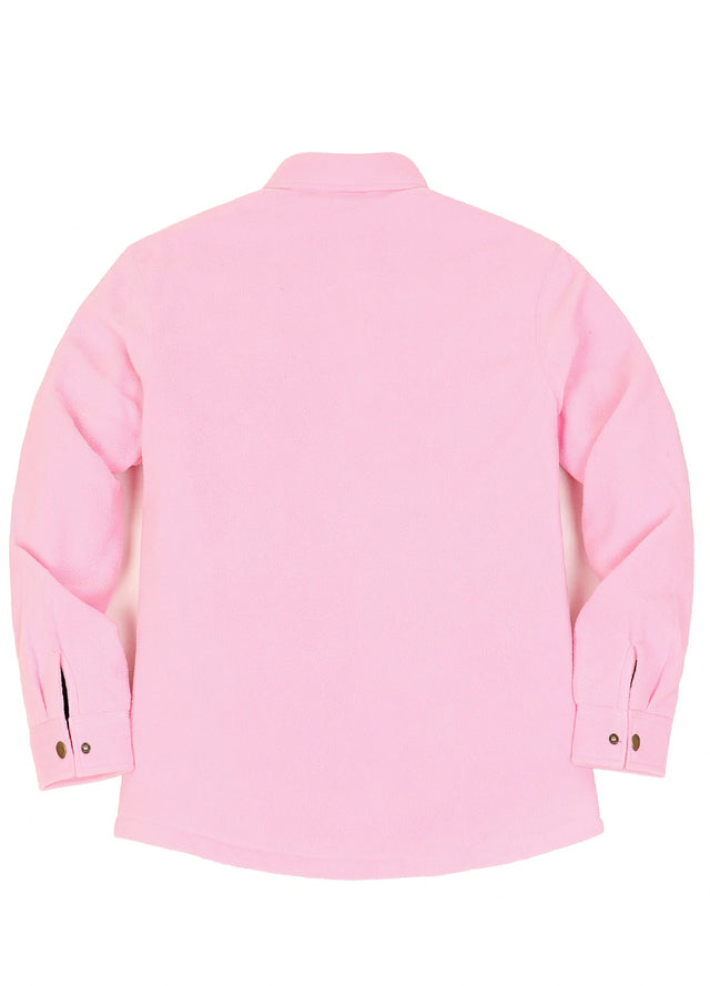 Women's Quilted Lined Snap Button Shirt Jacket
