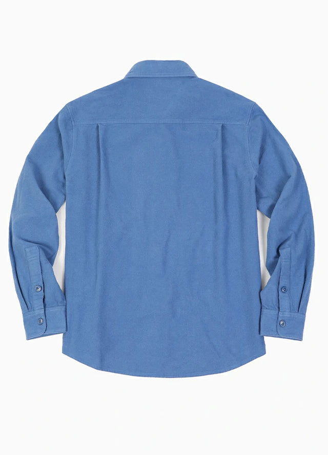 Men's Double Brushed CPO-Inspired Midweight Flannel Shirt