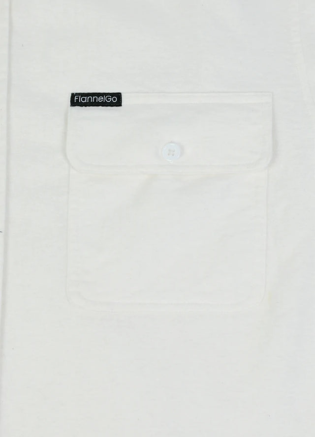 Men's Double Brushed CPO-Inspired Midweight Flannel Shirt