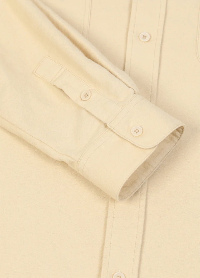 Men's Double Brushed CPO-Inspired Midweight Flannel Shirt