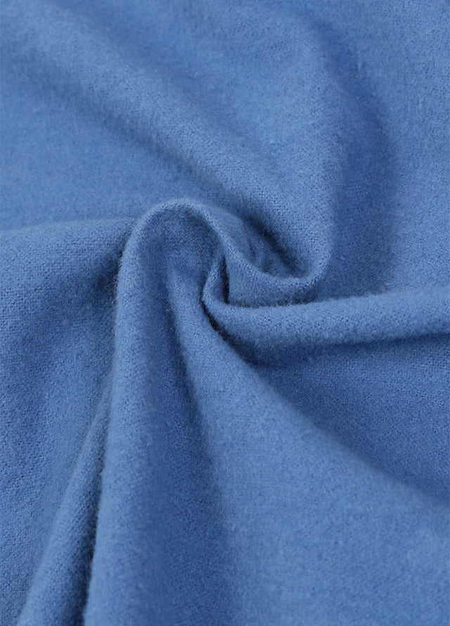 Men's Double Brushed CPO-Inspired Midweight Flannel Shirt