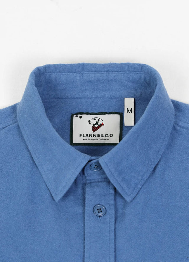 Men's Double Brushed CPO-Inspired Midweight Flannel Shirt