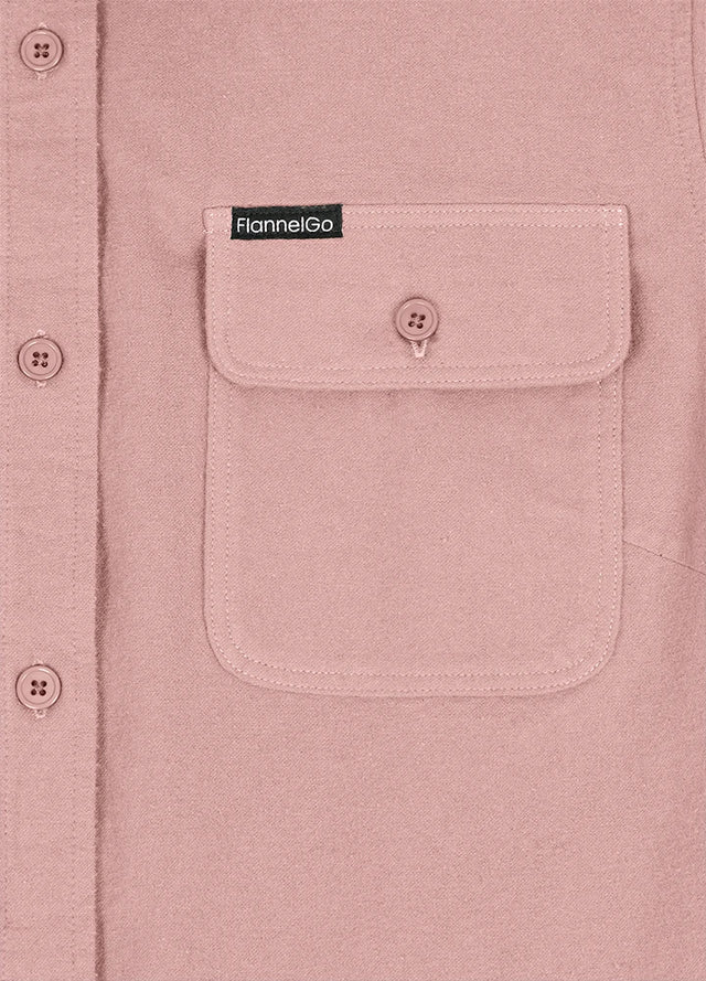 Women's Double Brushed Midweight Flannel Shirt