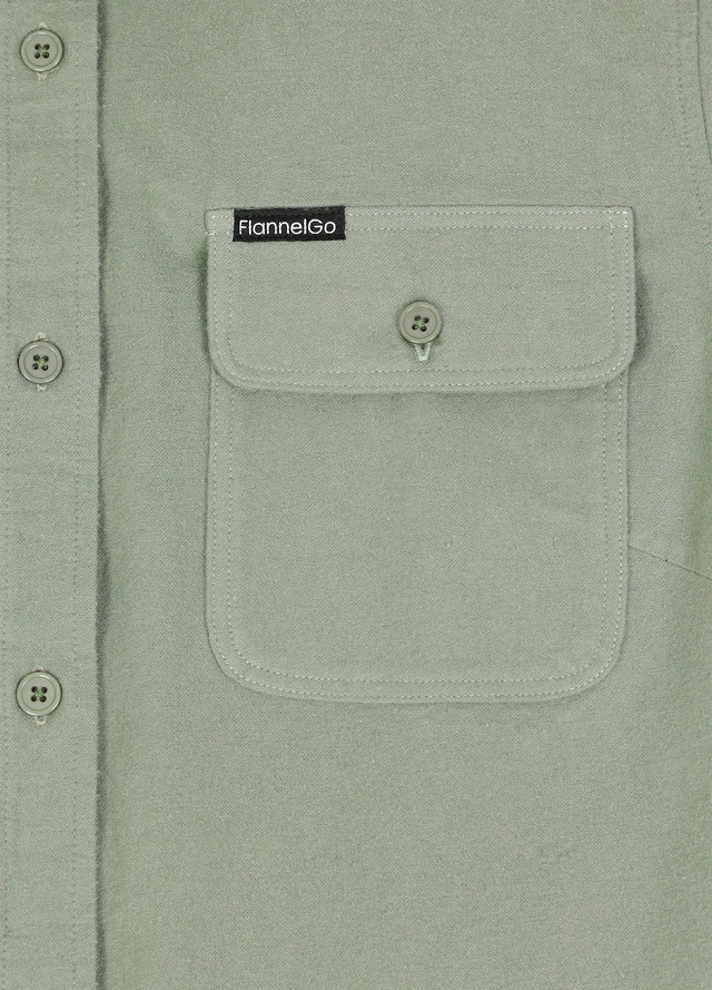 Women's Double Brushed Midweight Flannel Shirt