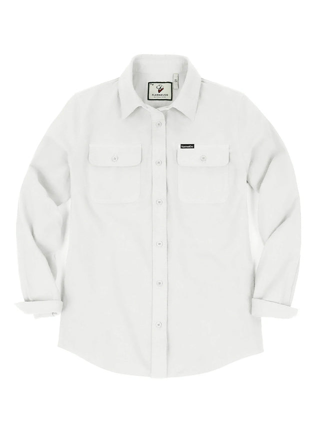 Women's Double Brushed Midweight Flannel Shirt