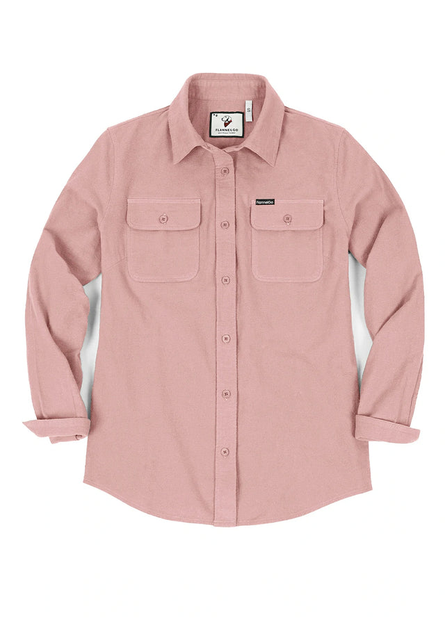Women's Double Brushed Midweight Flannel Shirt