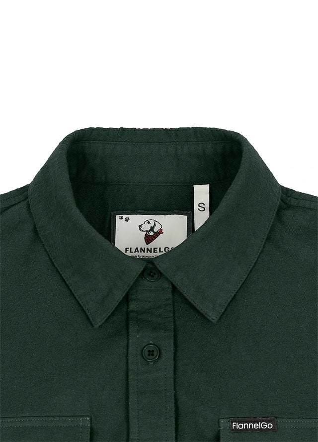Women's Double Brushed Midweight Flannel Shirt