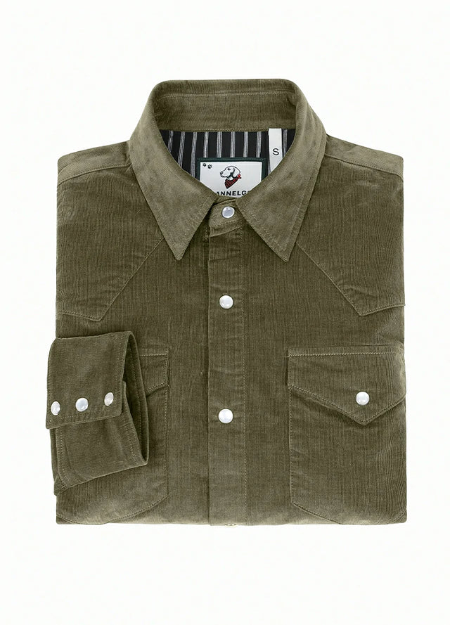 Kids Ranger Corduroy Western Shirt