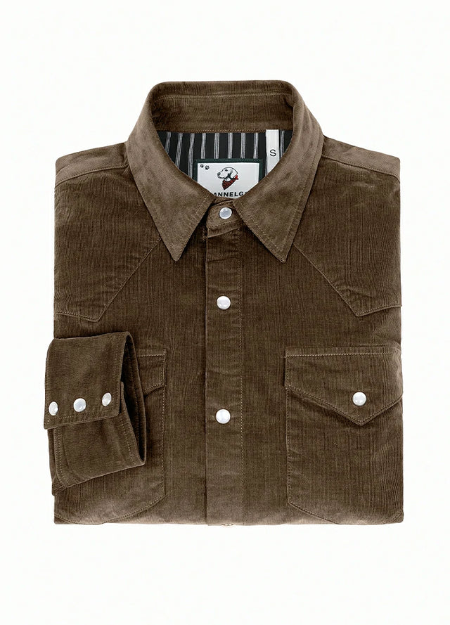 Kids Ranger Corduroy Western Shirt