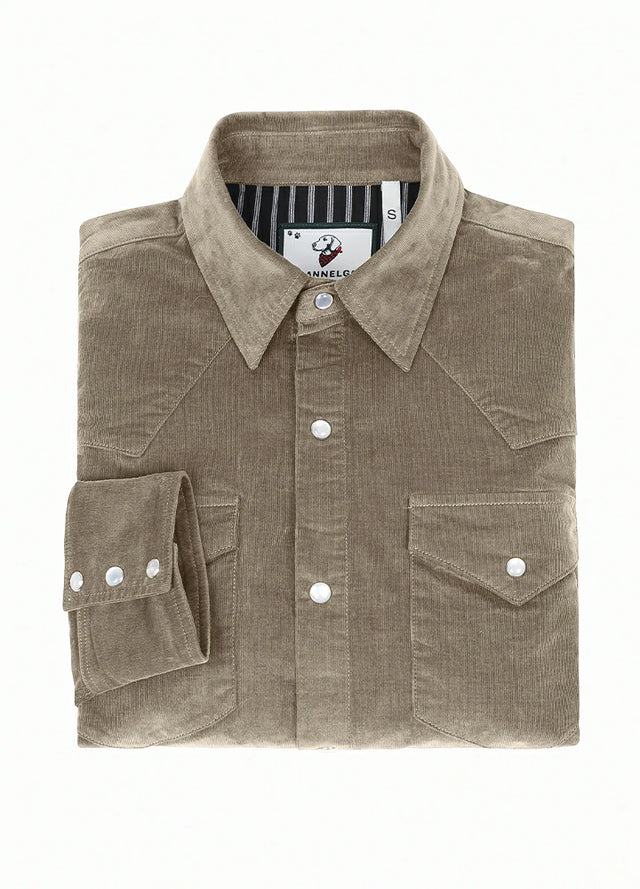 Kids Ranger Corduroy Western Shirt