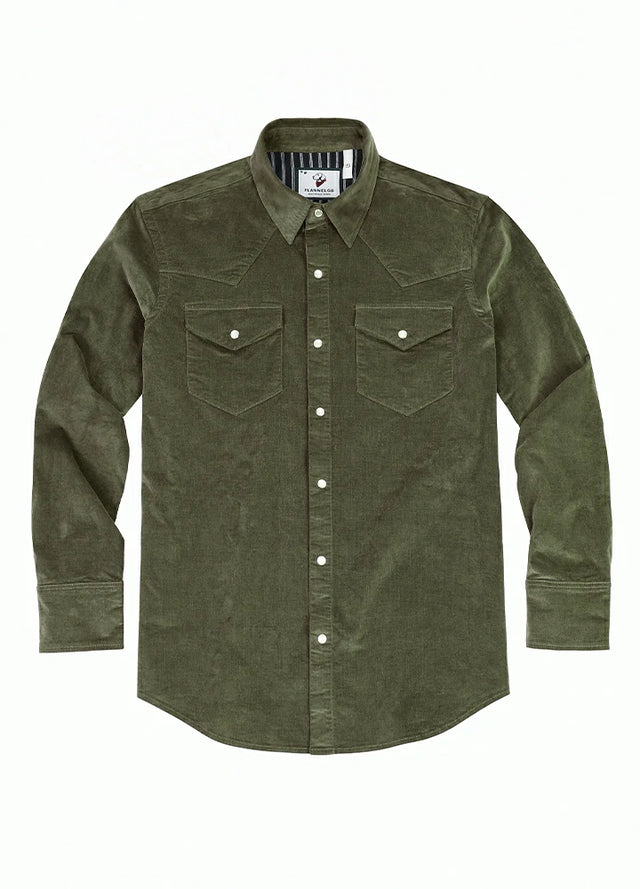 Men's Ranger Corduroy Western Shirt