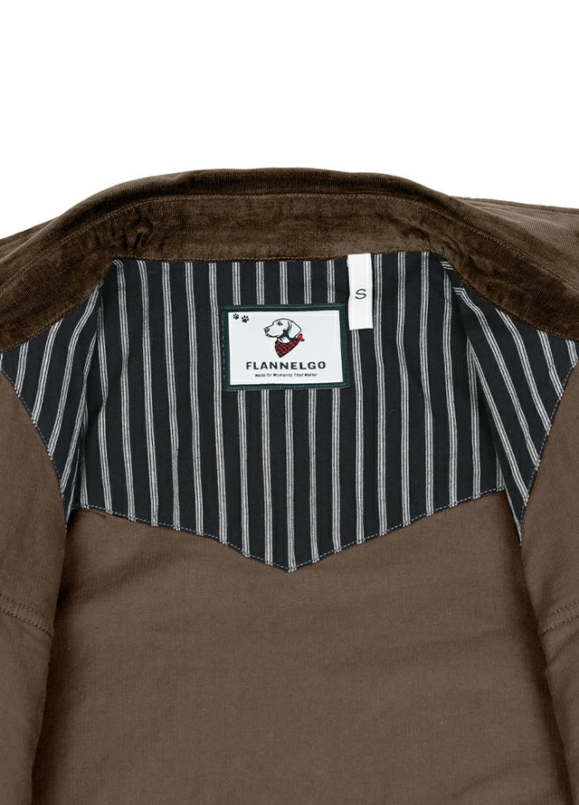 Kids Ranger Corduroy Western Shirt