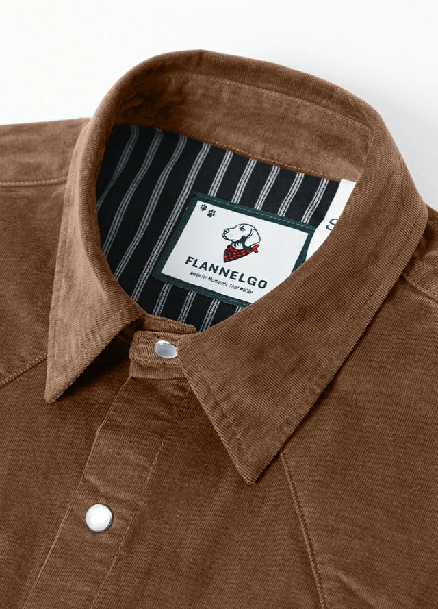 Kids Ranger Corduroy Western Shirt