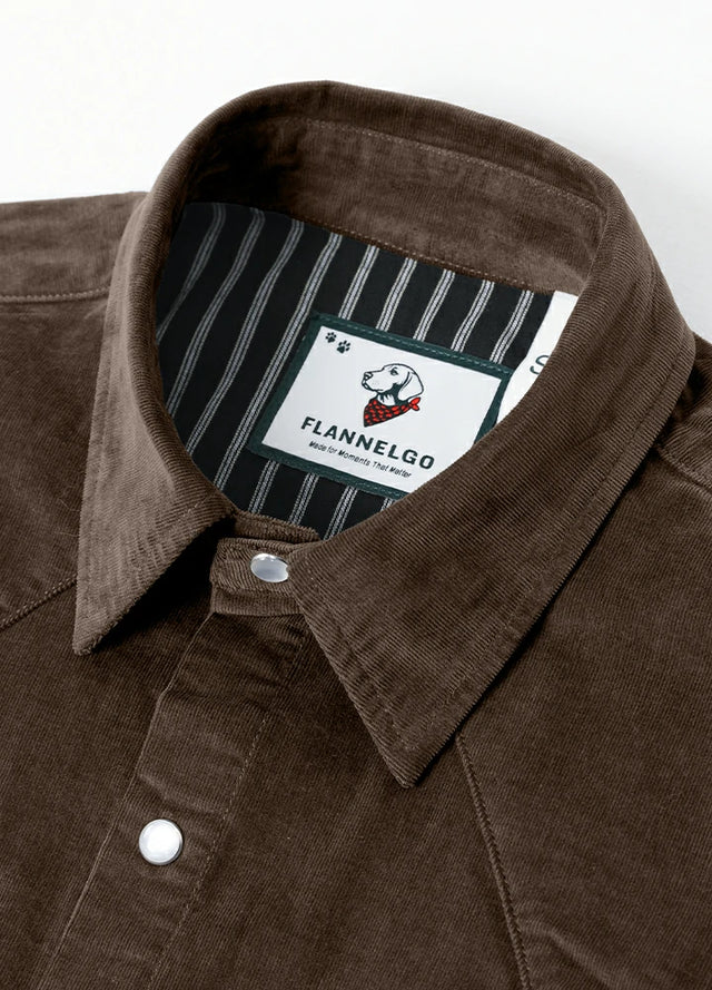 Kids Ranger Corduroy Western Shirt