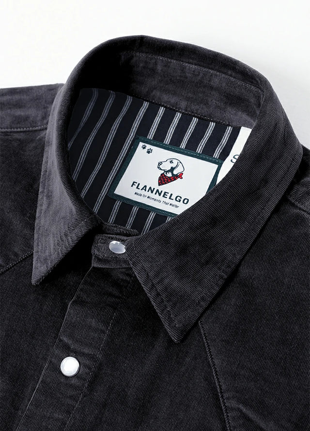 Kids Ranger Corduroy Western Shirt