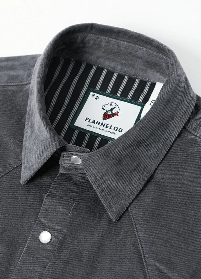 Kids Ranger Corduroy Western Shirt