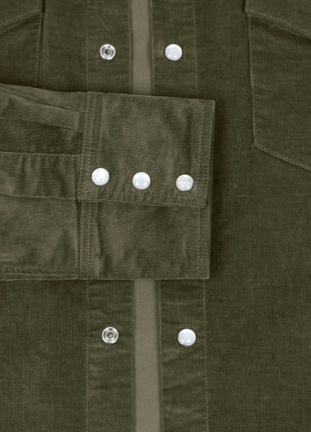 Kids Ranger Corduroy Western Shirt
