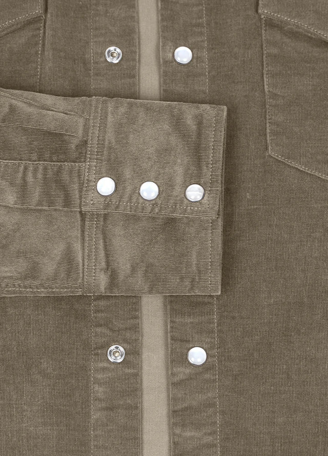 Kids Ranger Corduroy Western Shirt