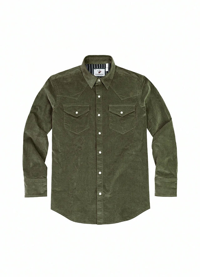 Kids Ranger Corduroy Western Shirt