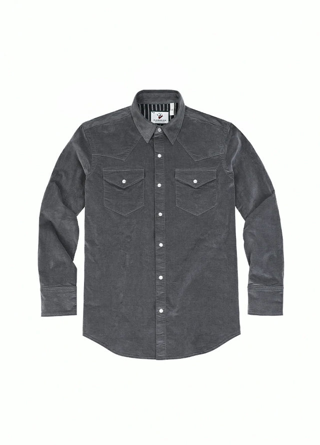 Kids Ranger Corduroy Western Shirt