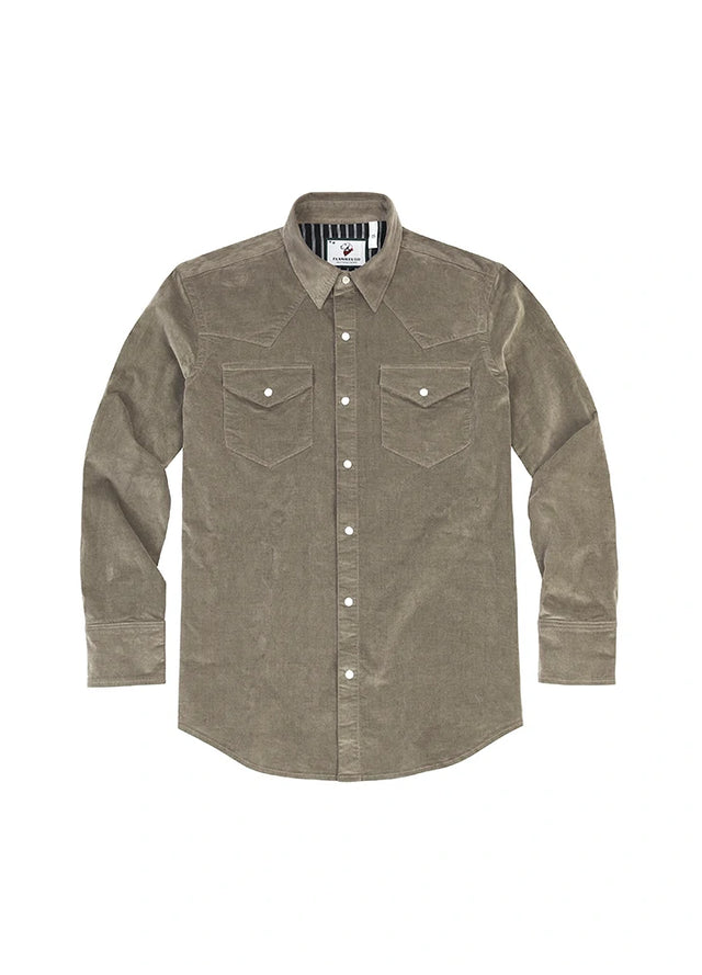 Kids Ranger Corduroy Western Shirt