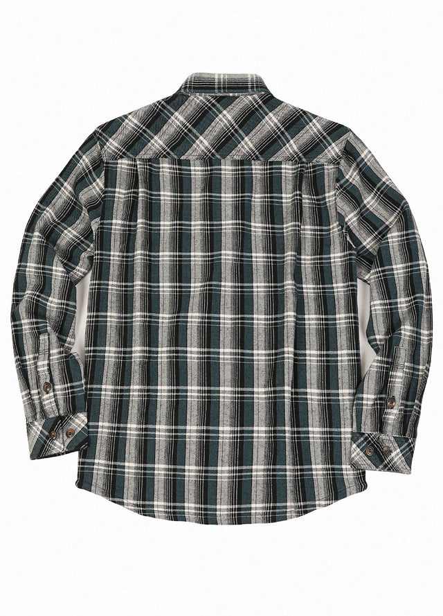 Men's Stalwart Heavyweight Flannel Shirts,10.6oz