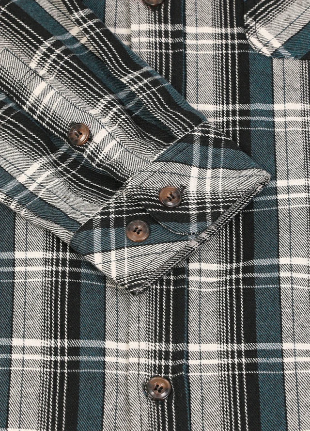 Men's Stalwart Heavyweight Flannel Shirts,10.6oz