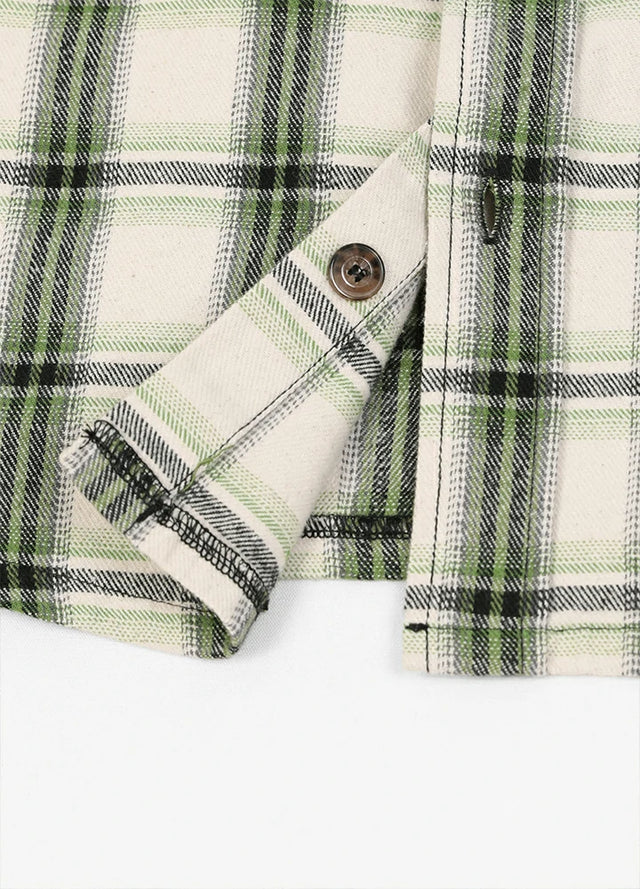 Men's Stalwart Heavyweight Flannel Shirts,10.6oz