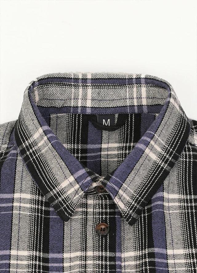 Men's Stalwart Heavyweight Flannel Shirts,10.6oz