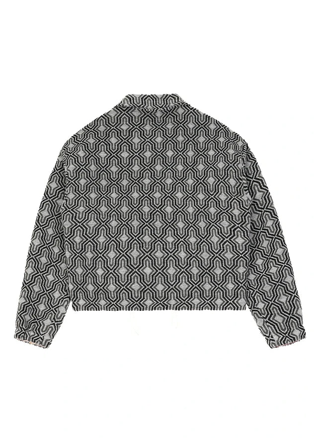 Echorize Aztec Cropped Jacket