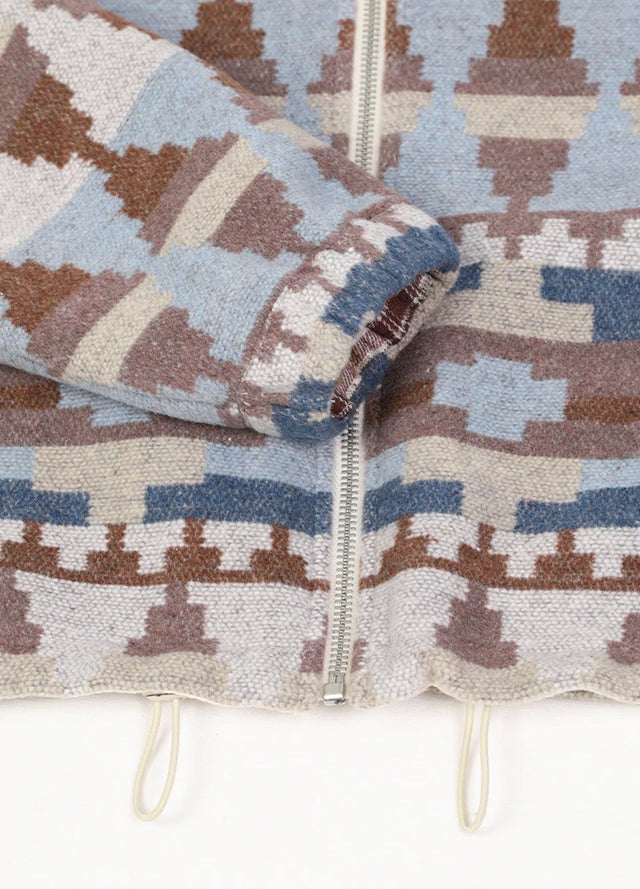 Echorize Aztec Cropped Jacket