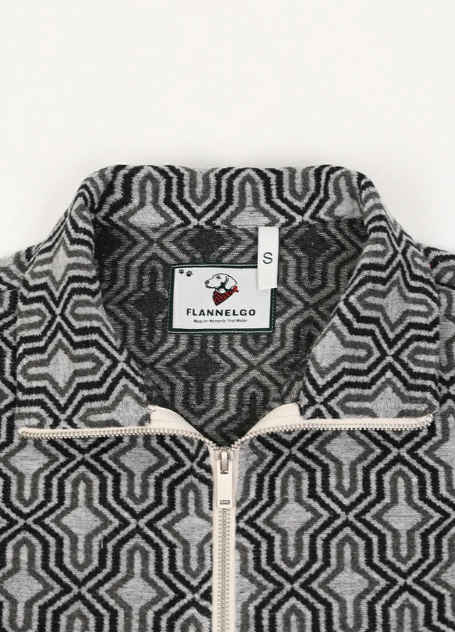 Echorize Aztec Cropped Jacket