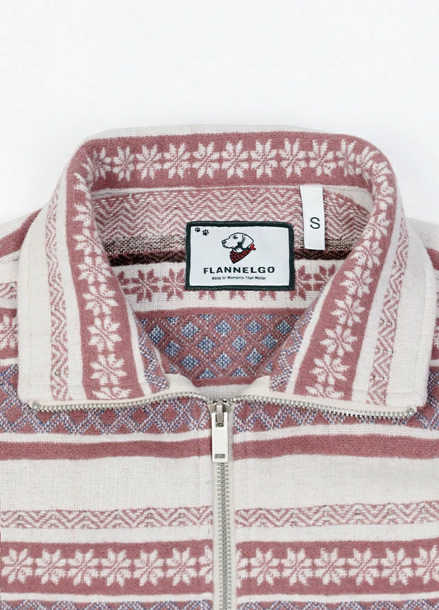 Echorize Aztec Cropped Jacket