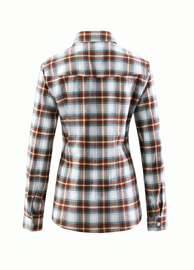 Timetrails Women's Plaid Flannel Shirt