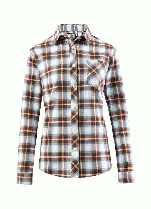 Timetrails Women's Plaid Flannel Shirt