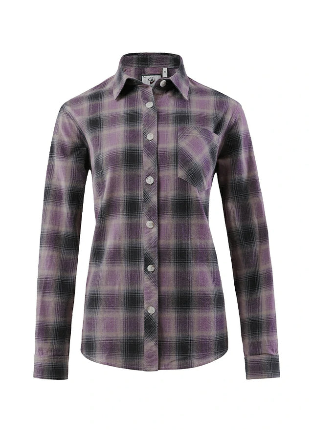 Timetrails Women's Plaid Flannel Shirt