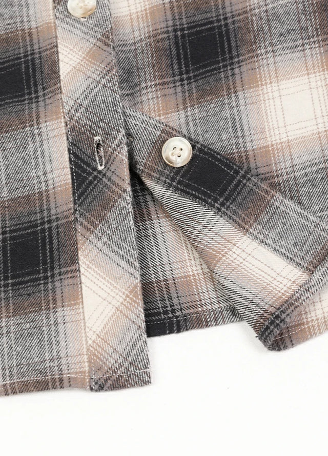Timetrails Women's Plaid Flannel Shirt