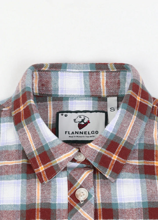 Timetrails Women's Plaid Flannel Shirt