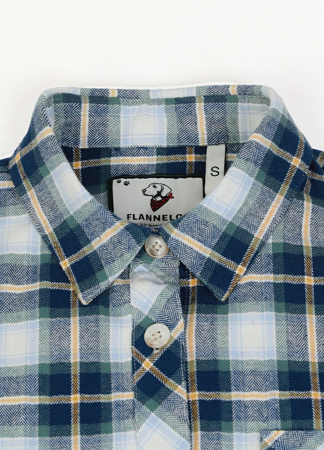 Timetrails Women's Acid Washed Plaid Flannel Shirt